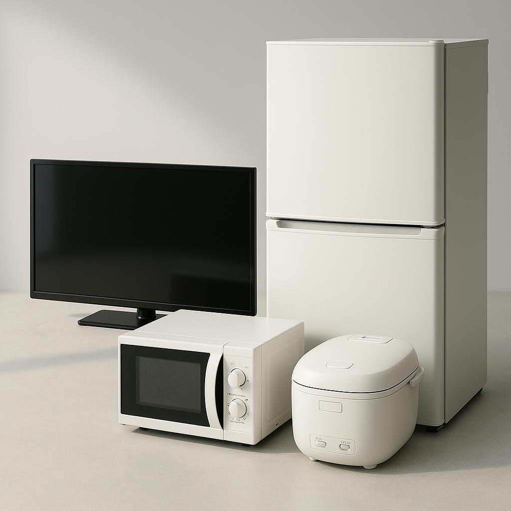 家電一式のイメージ